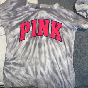 PINK short sleeved top